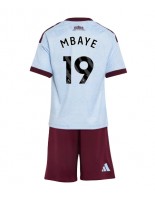 Aston Villa Ibrahim Mbaye #19 Alternativní dres pro děti 2026-27 Krátký Rukáv (+ trenýrky)